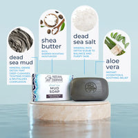 Dead Sea Mud Soap: 4.4 oz | 125 g