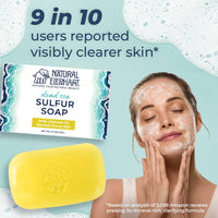 Dead Sea Sulfur Soap: 4.4 oz | 125 g