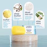 Dead Sea Sulfur Soap: 4.4 oz | 125 g