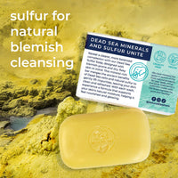 Dead Sea Sulfur Soap: 4.4 oz | 125 g