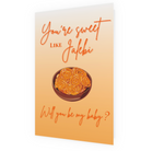 Jalebi Baby Card