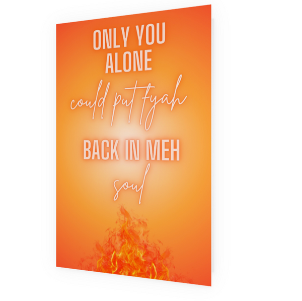 Only you alone Card