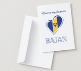 You're my favorite Bajan Card