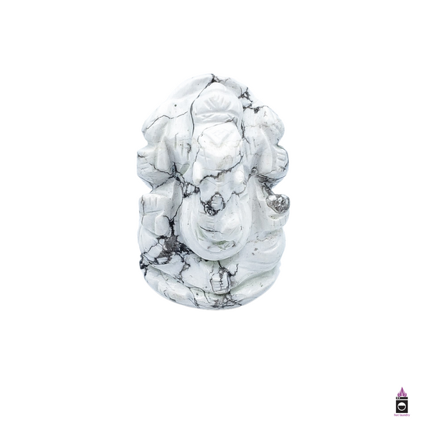 Howlite Ganesha