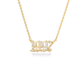 The Birth Year Necklace